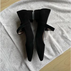 New without Box Barneys New York women’s black suede